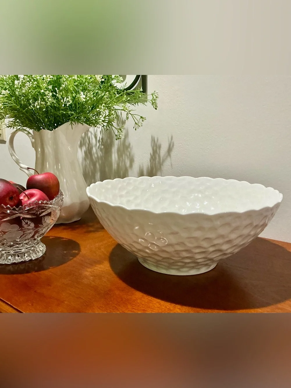 10 Strawberry Street Whittier Collection Large Round Bowl